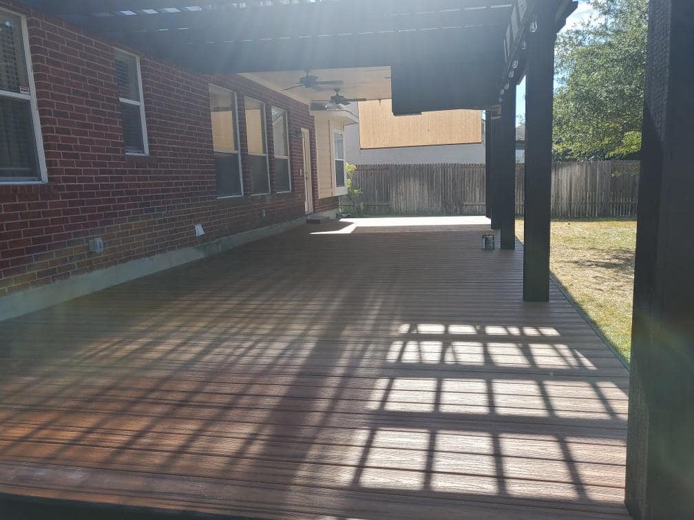 Outdoor construction project in Katy, TX — One Stop Outdoor Construction