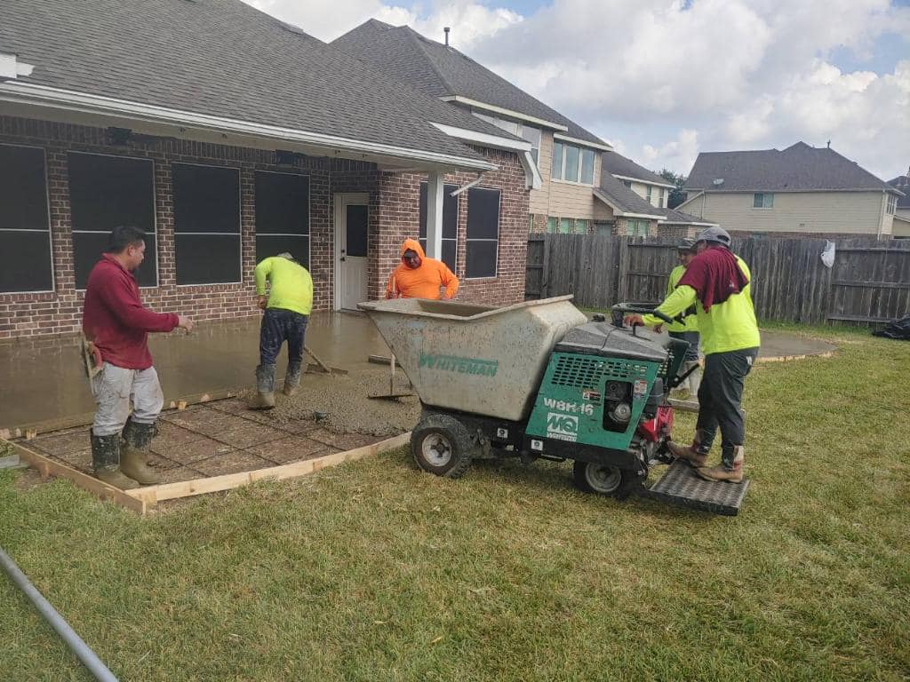 Outdoor construction project in Rosenberg, TX — One Stop Outdoor Construction