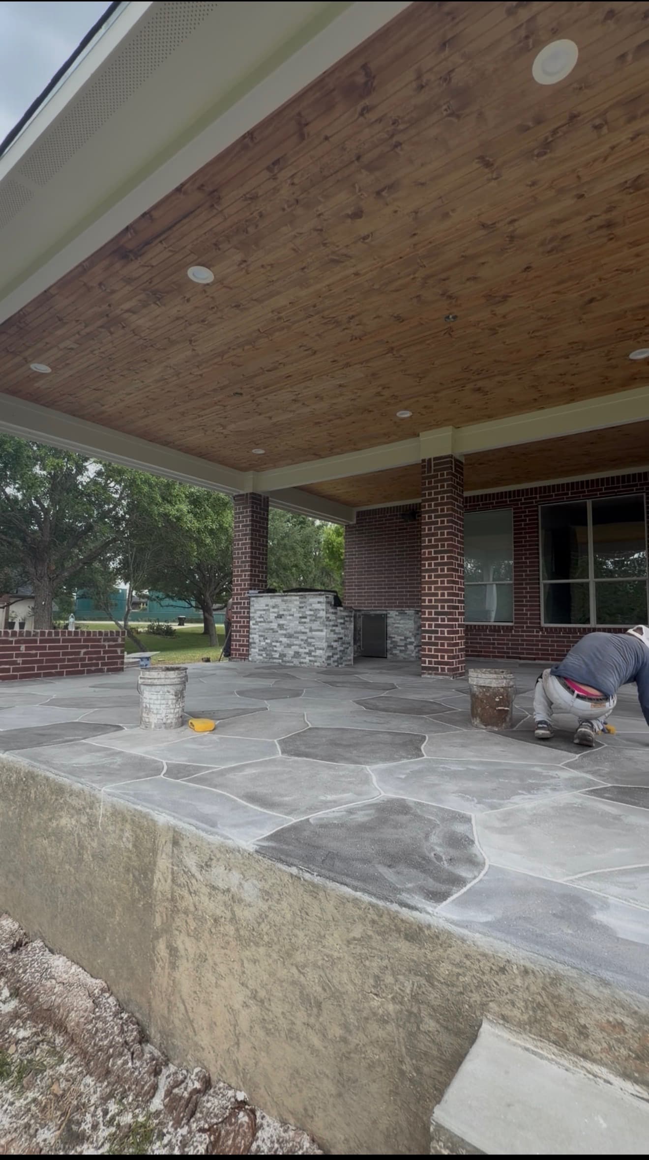 One Stop Outdoor Construction project near Rosenberg, TX