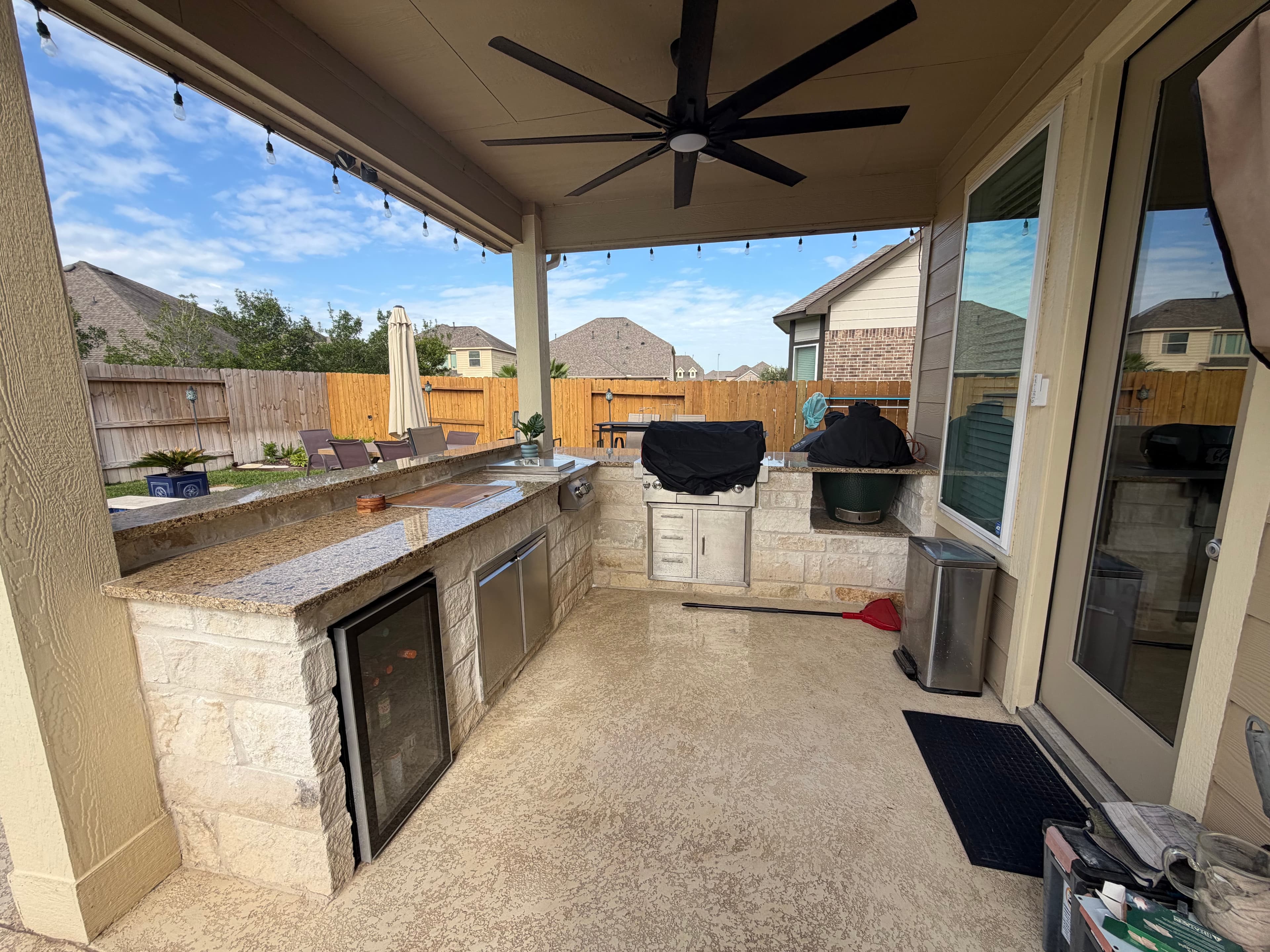 One Stop Outdoor Construction project near Rosenberg, TX