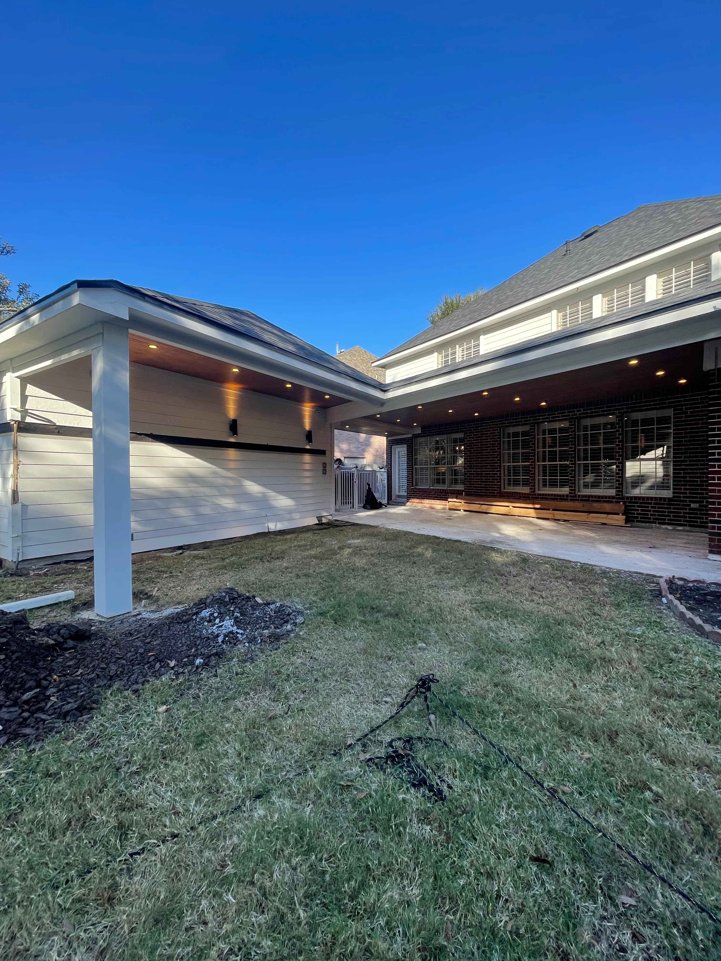 One Stop Outdoor Construction project near Rosenberg, TX